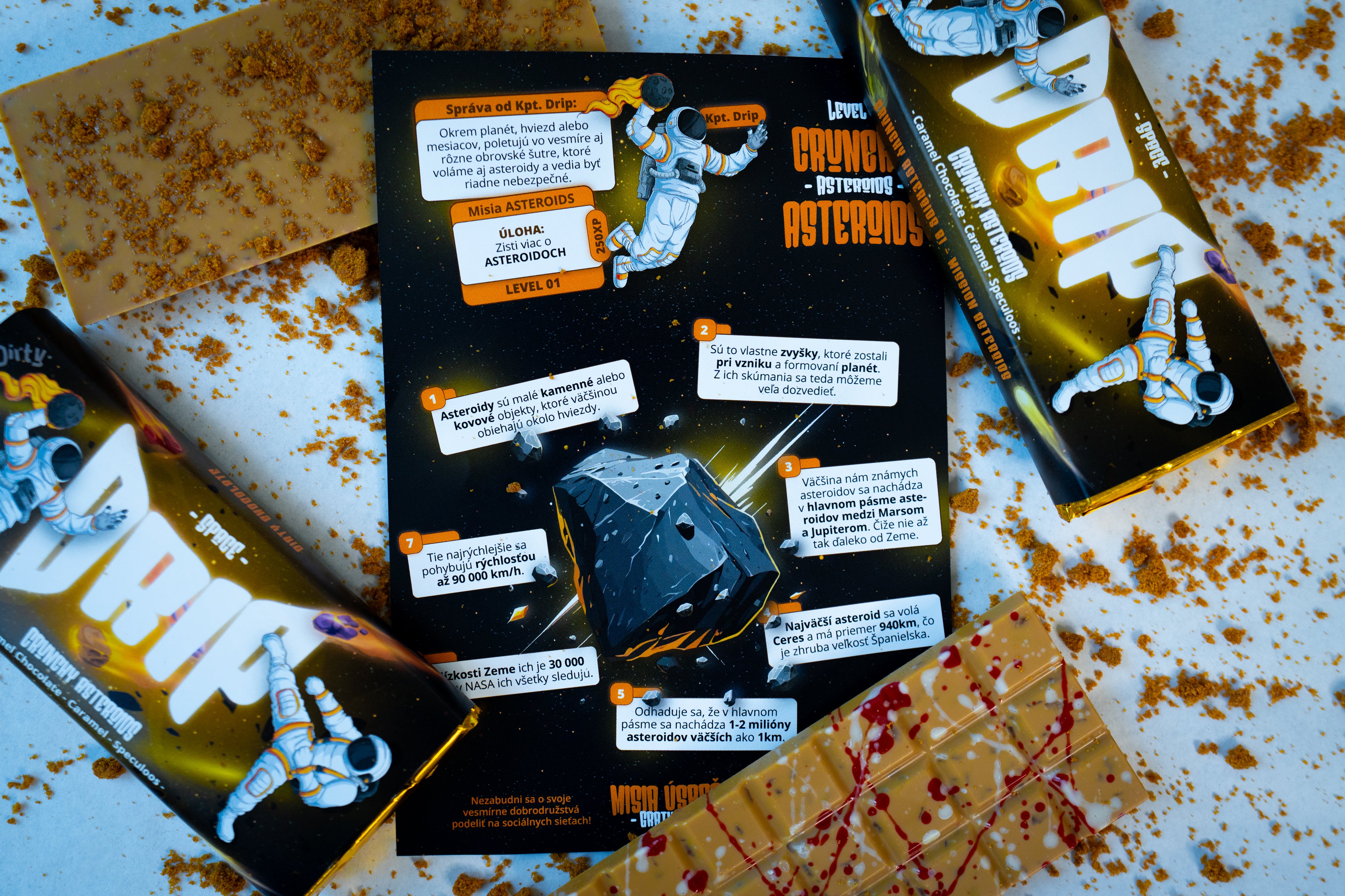 Space Drip - Crunchy Asteroids