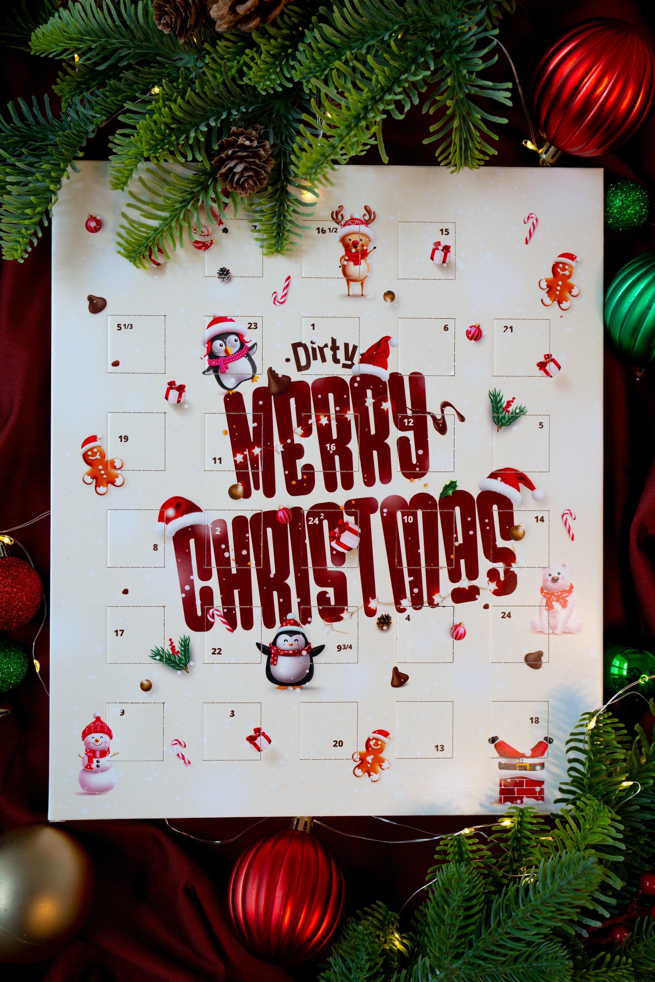 Dirty - Merry Christmas - kalendár