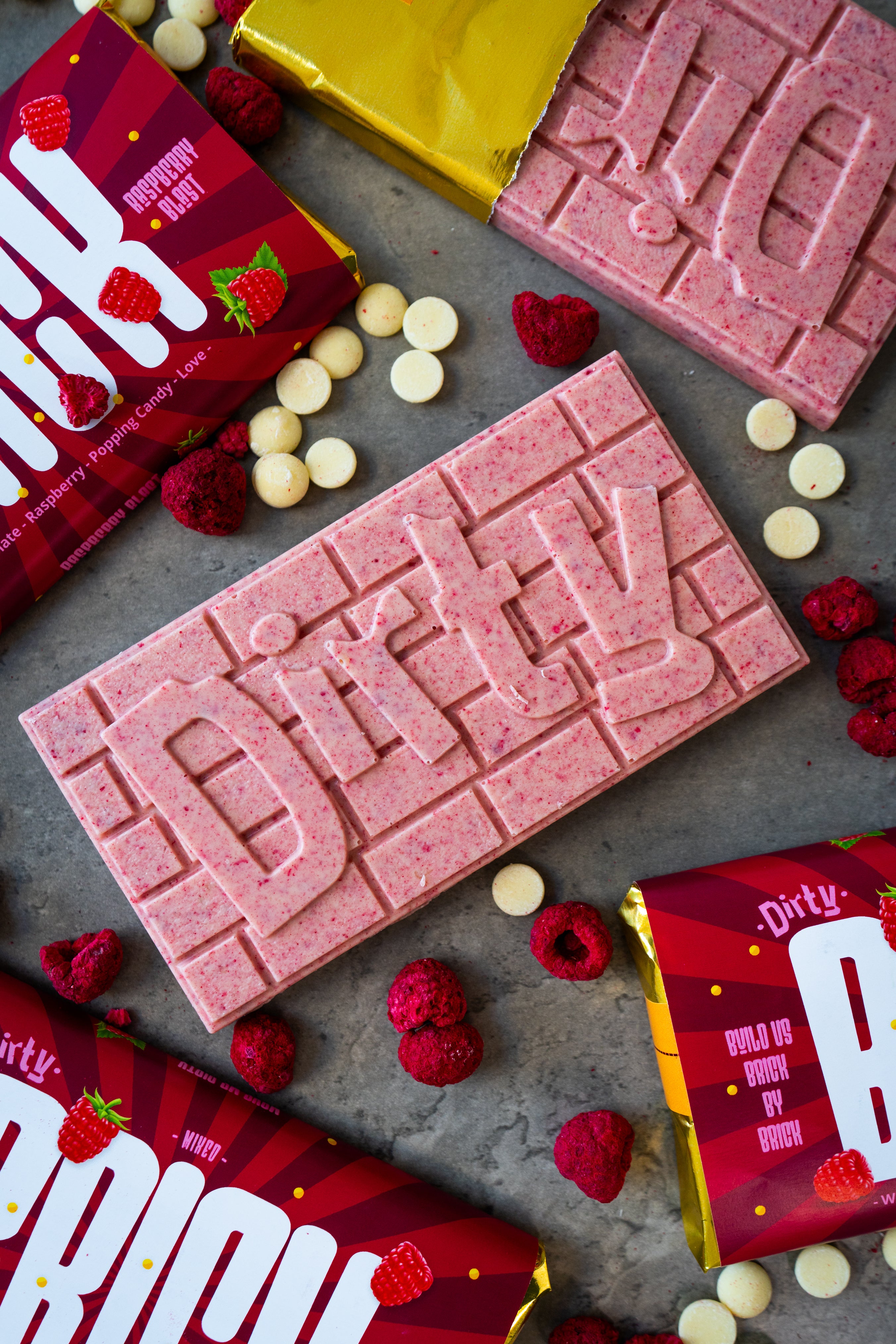 Brick - Mixed - Raspberry Blast