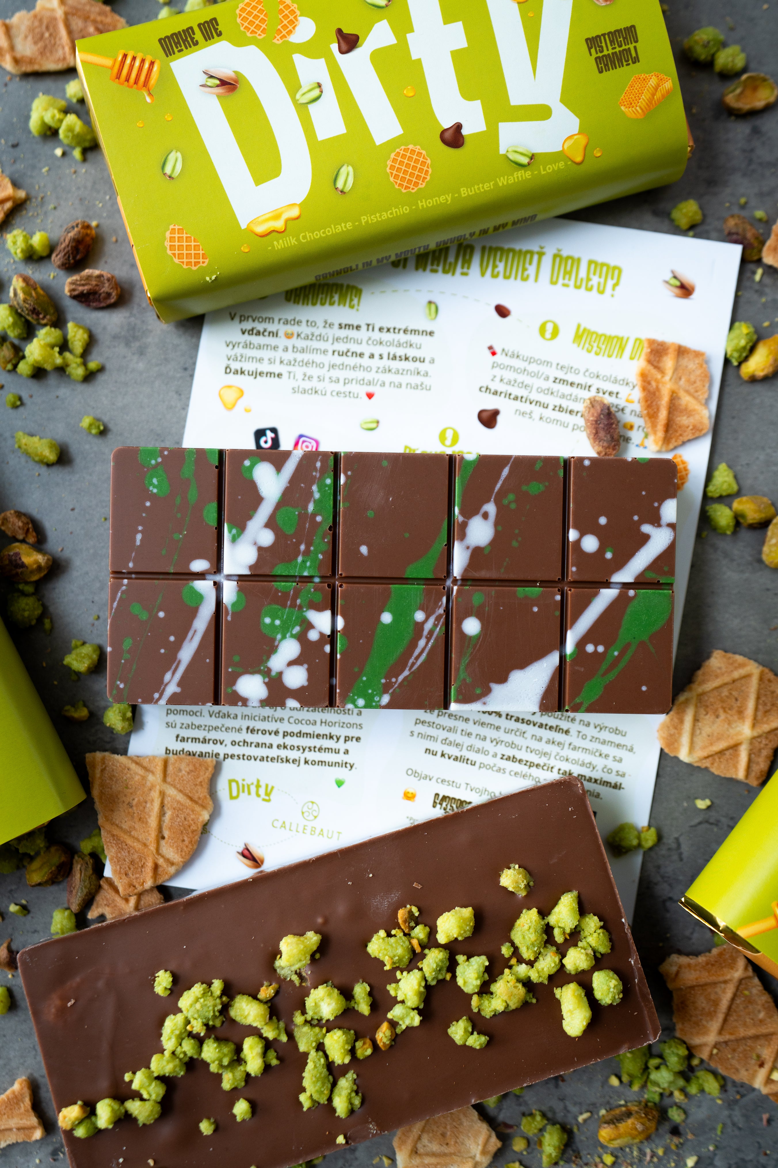 Dirty - Pistachio Cannoli