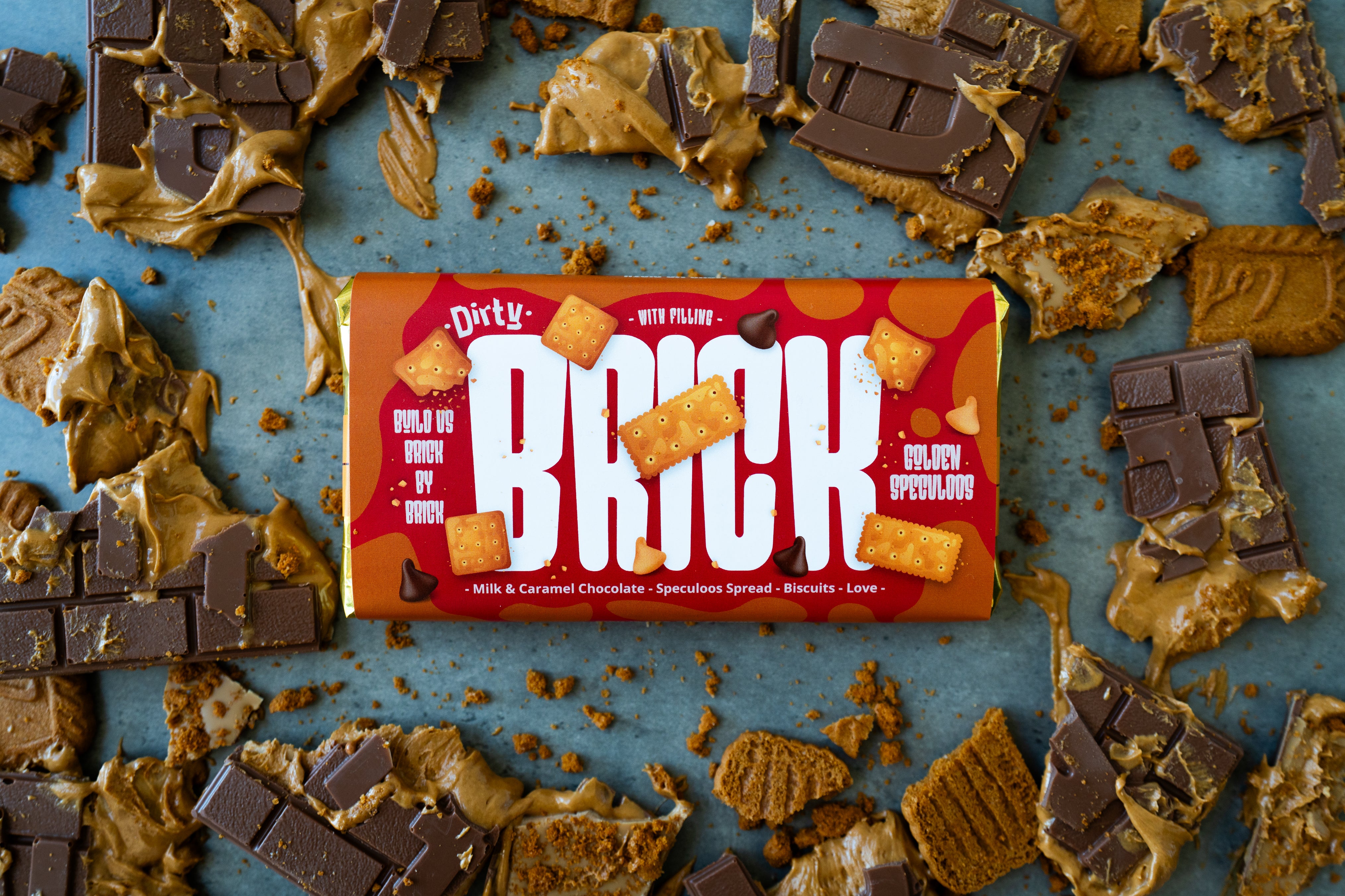 Brick - Filled - Golden Speculoos