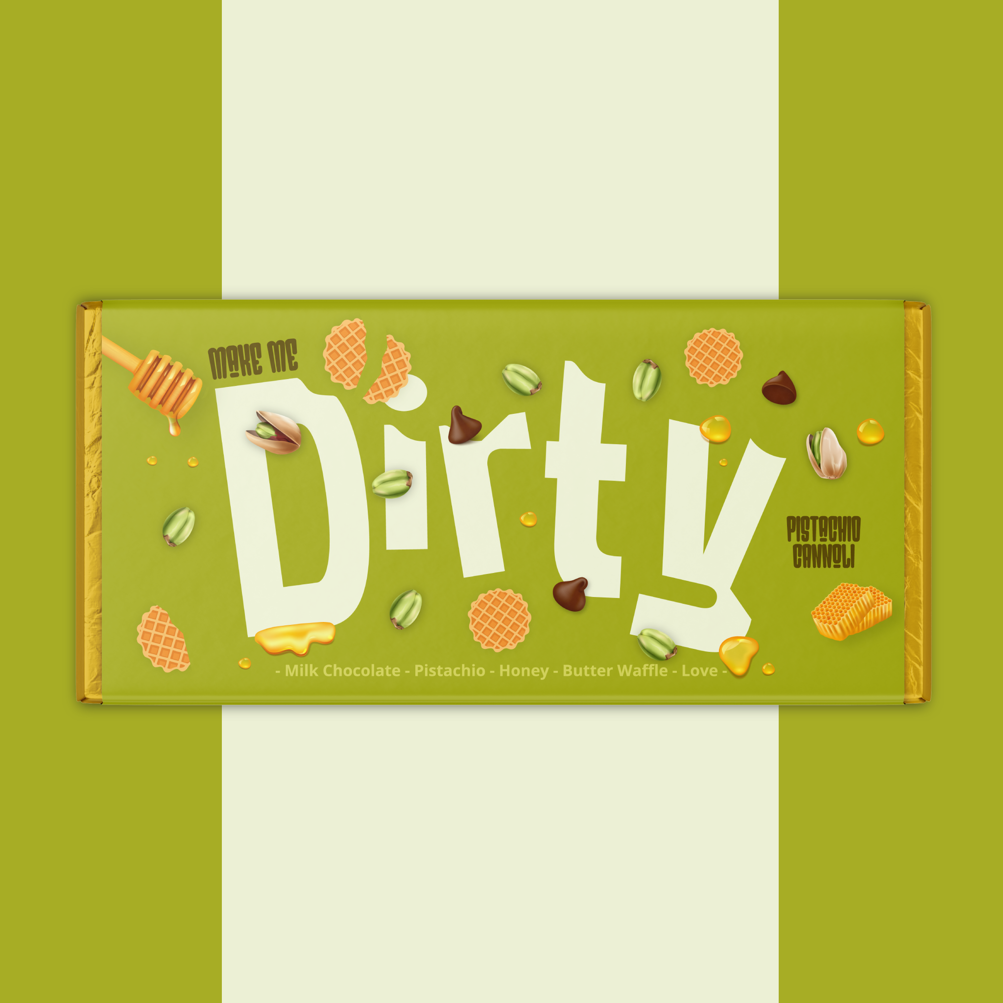 Dirty - Pistachio Cannoli