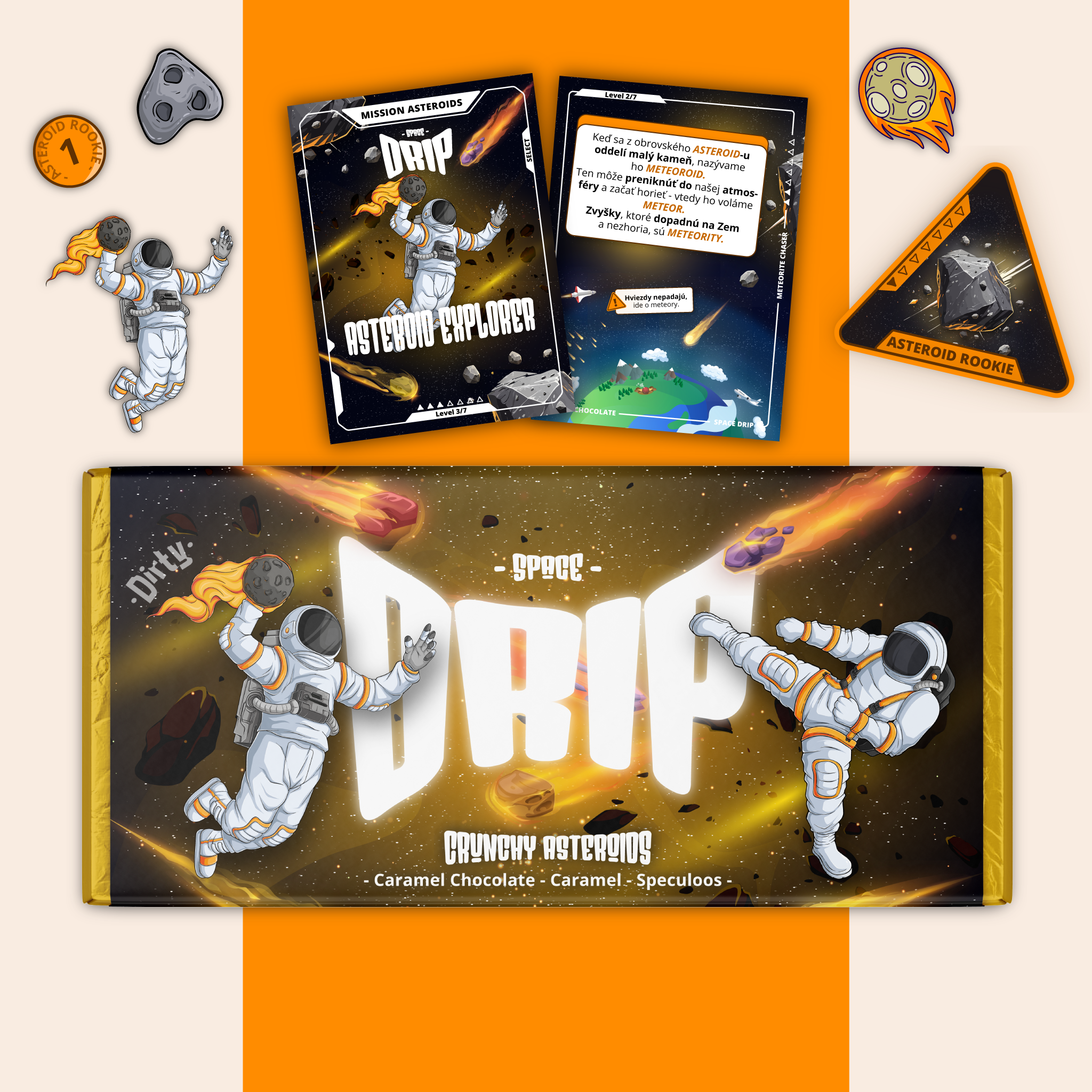 Space Drip - Crunchy Asteroids