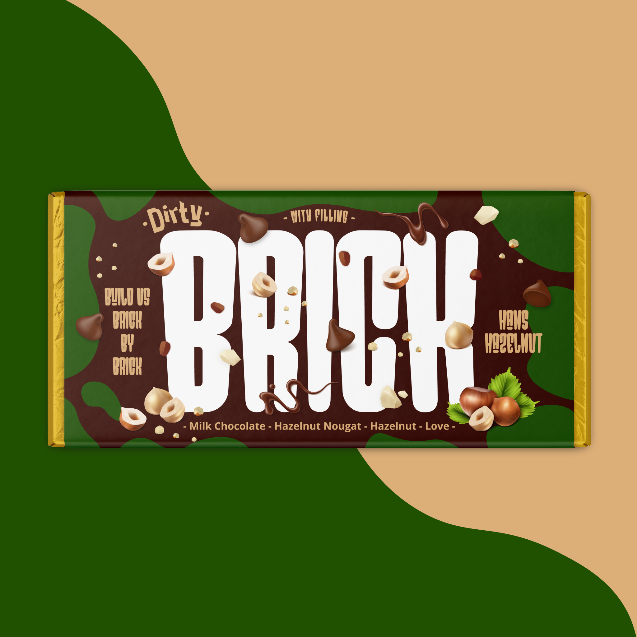 Brick - Filled - Hans Hazelnut
