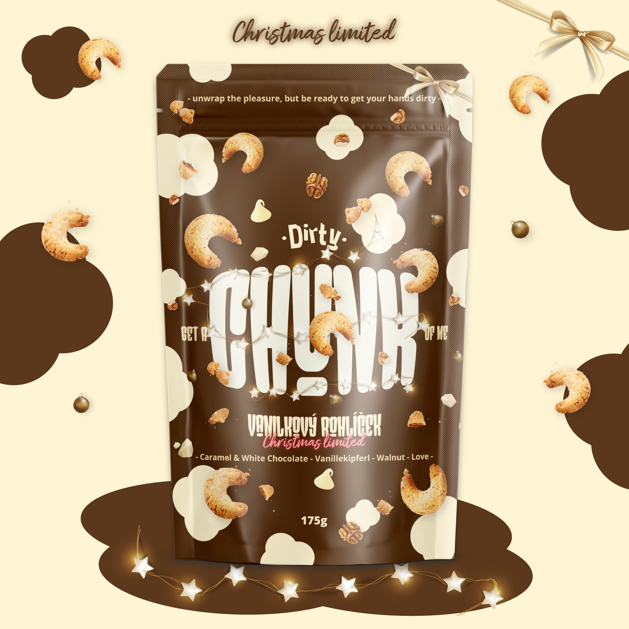 Chunk - Vanilkový rohlíček