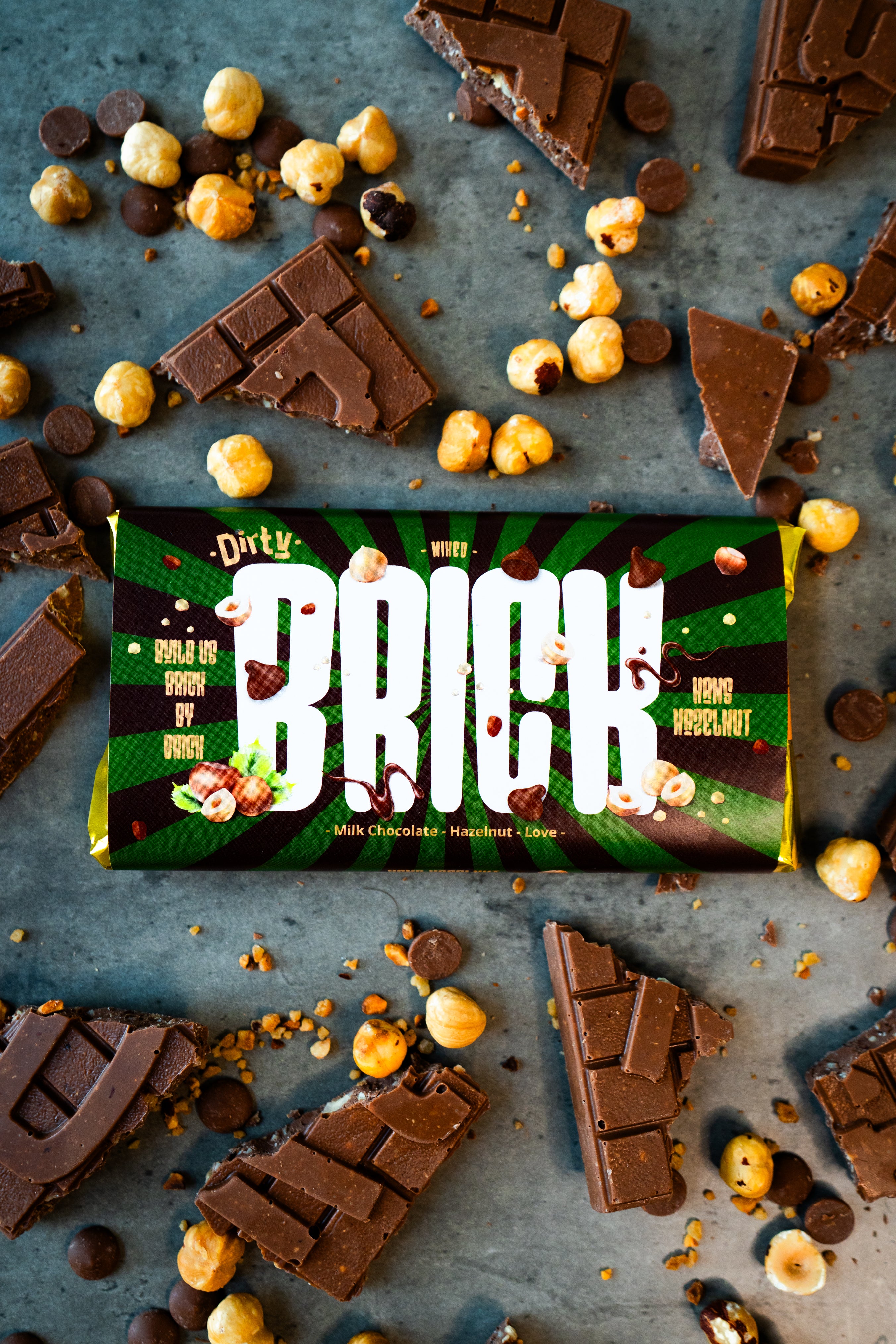 Brick - Mixed - Hans Hazelnut