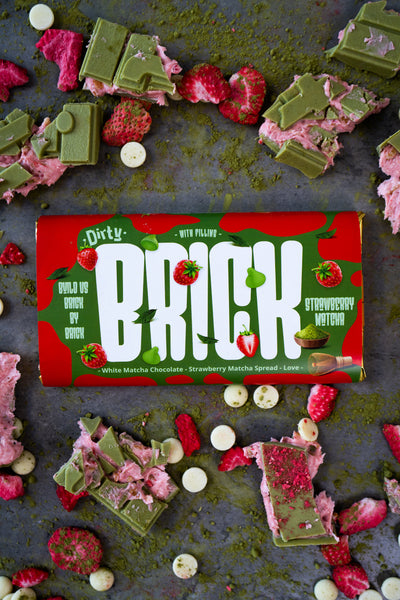 Brick - Filled - Matcha Strawberry