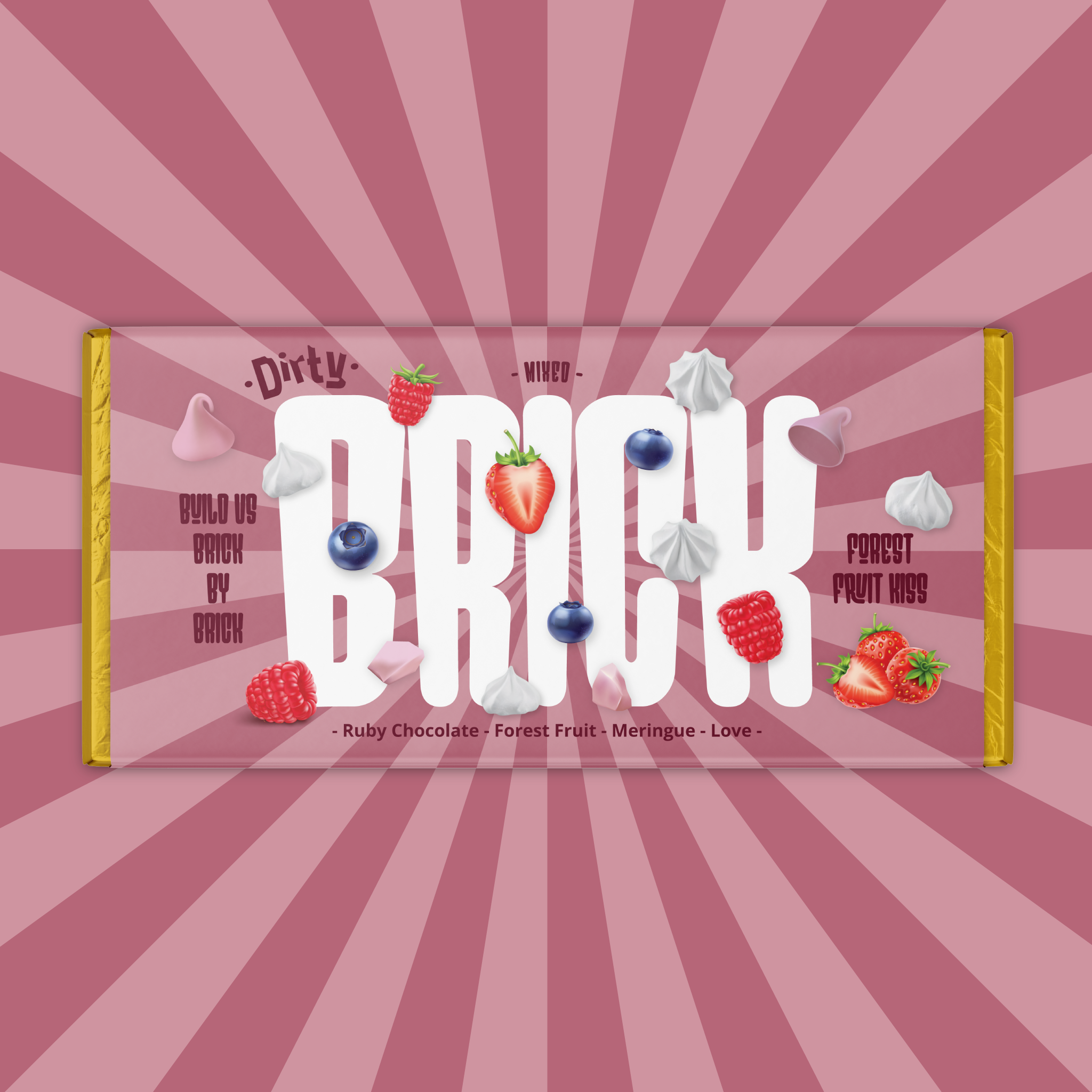 Brick - Mixed - Forest Fruit Kiss
