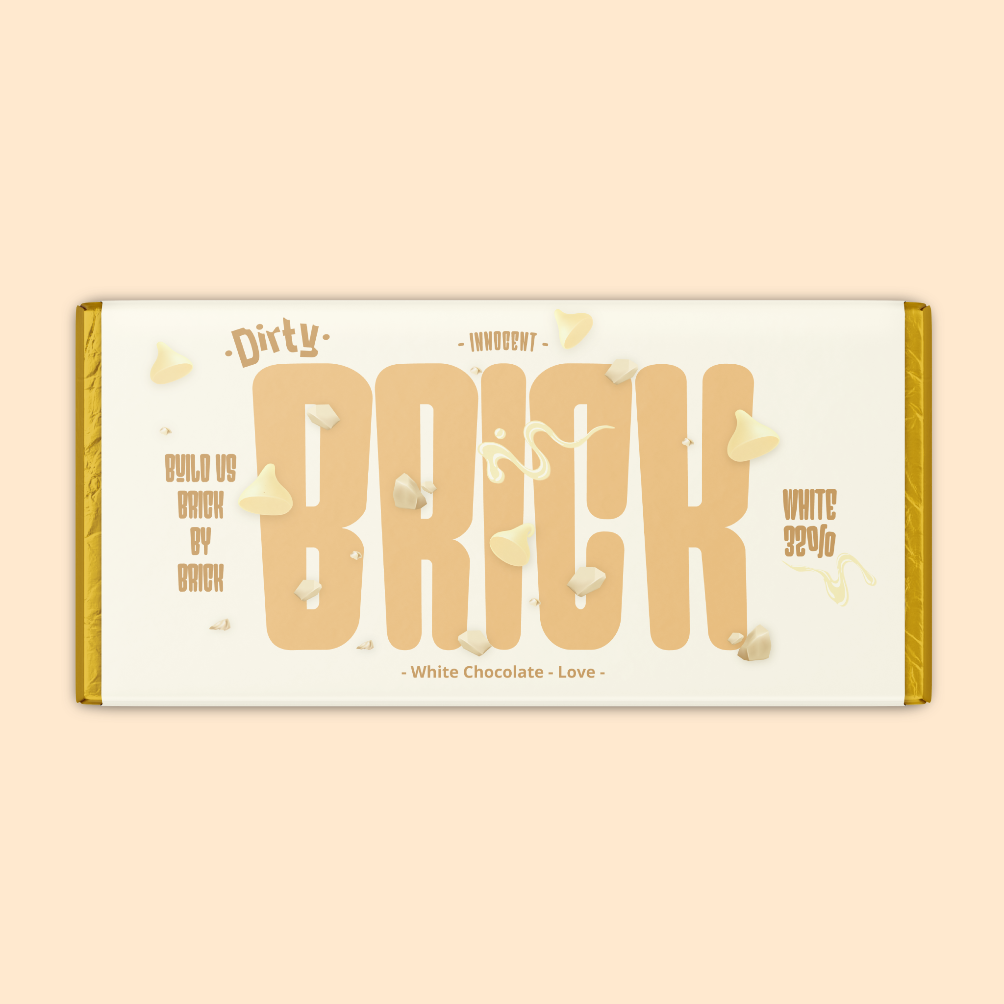 Brick - Innocent - White 32%
